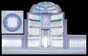 風華学園水晶宮内部